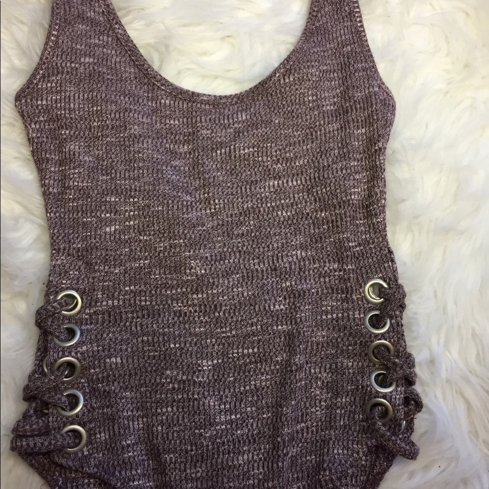 Forever 21 Purple Bodysuit